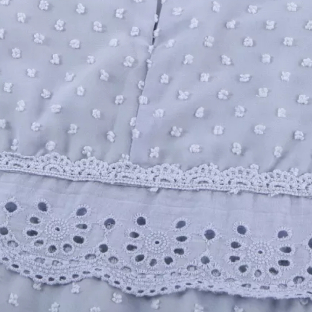 ♥️New boutique swiss dot flutter sleeve top - Picture 4 of 14